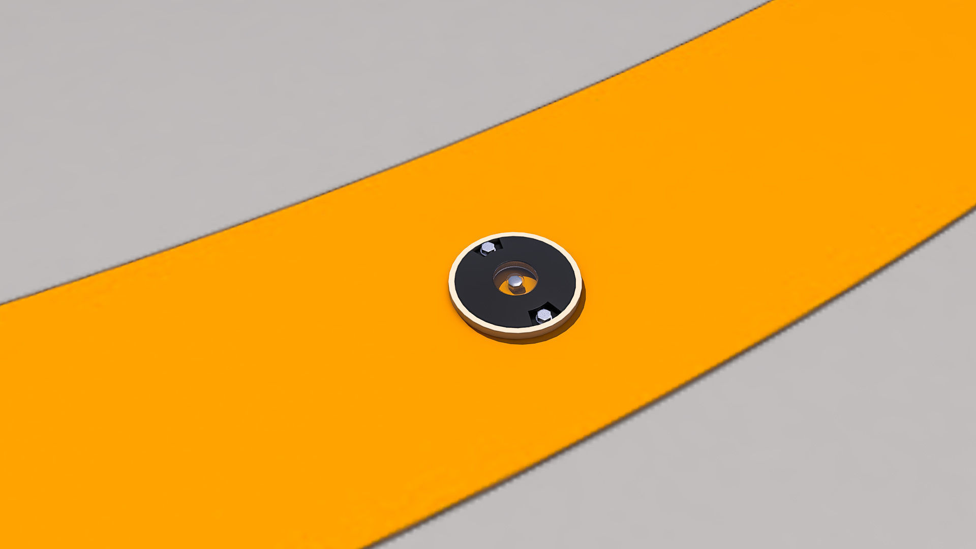 Square Heliport 3D model_6