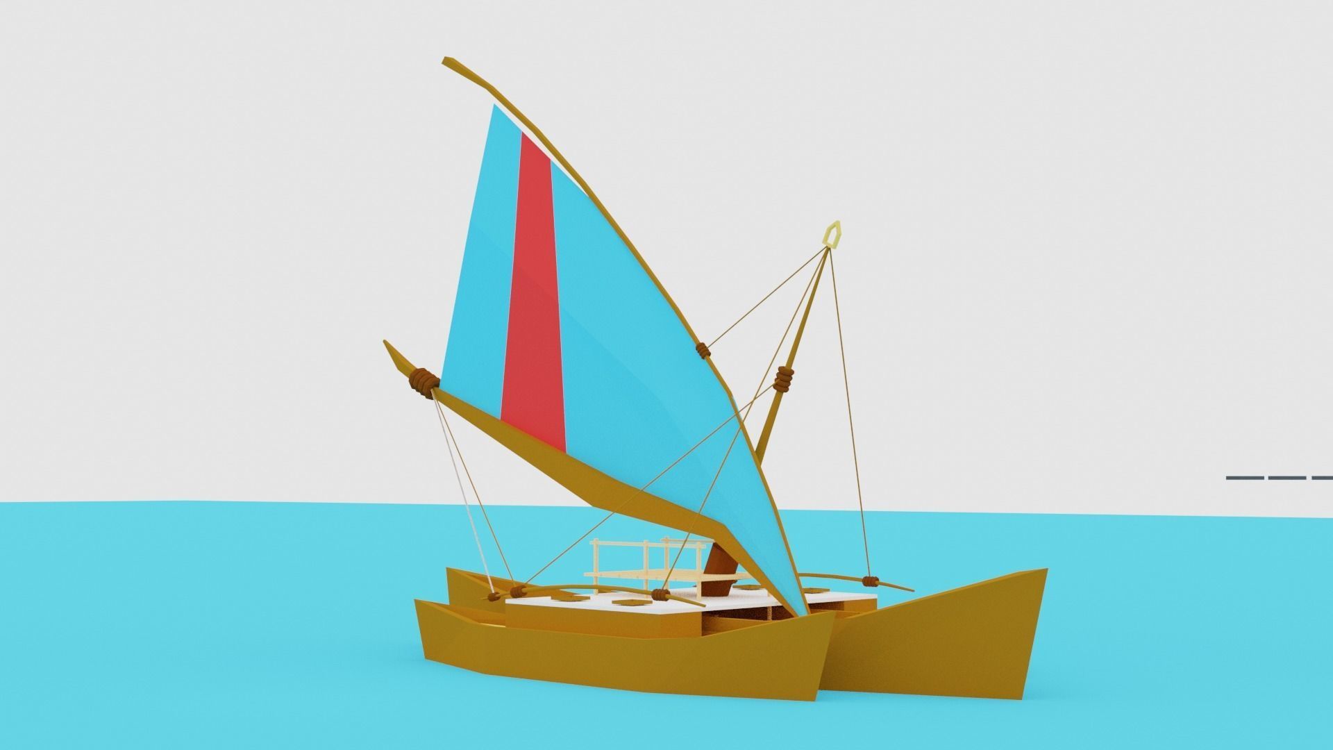 POLYGRUNT - 12 Low Poly Water Craft Pack or Sea Vehicle Pack Low-poly 3D model_13