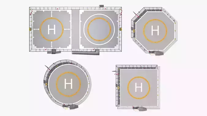 Heliports Mega Collection 