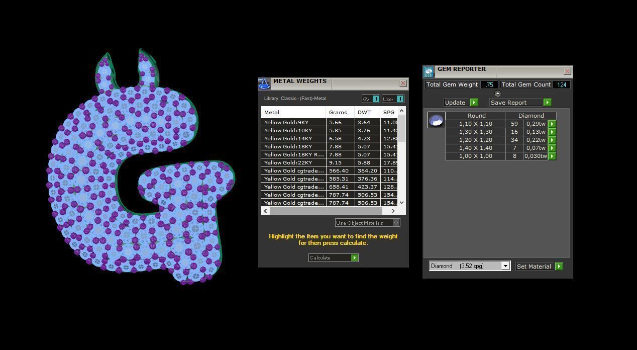Alphabet Bubble G 3D print model_14
