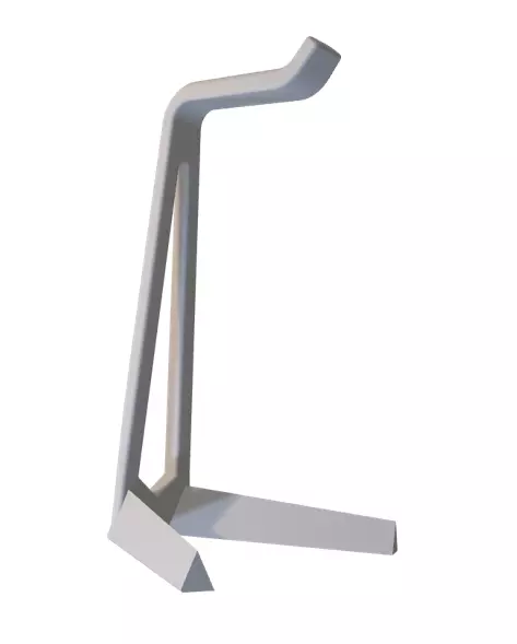 Headset holder 3D print model_0