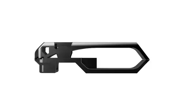 Earphone clip 3D print model