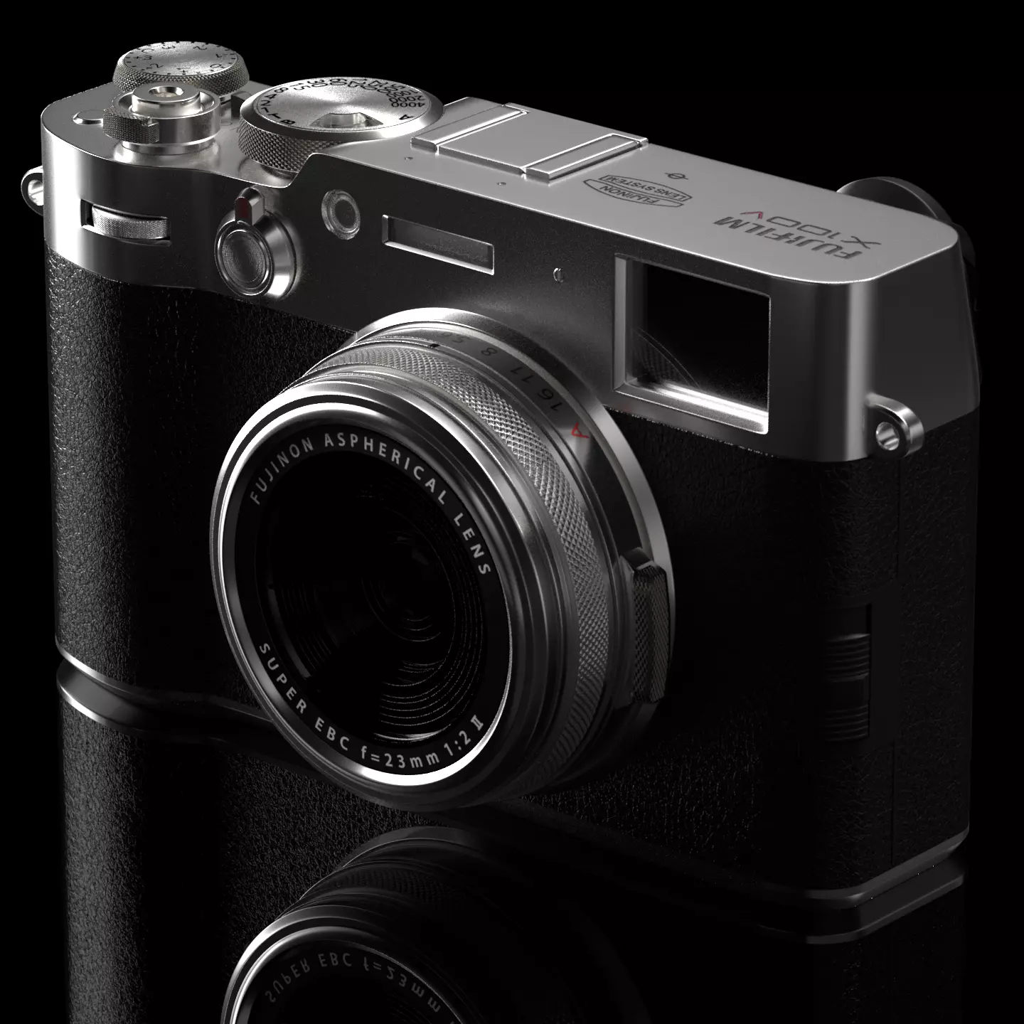 FUJIFILM X100V Free 3D model_0