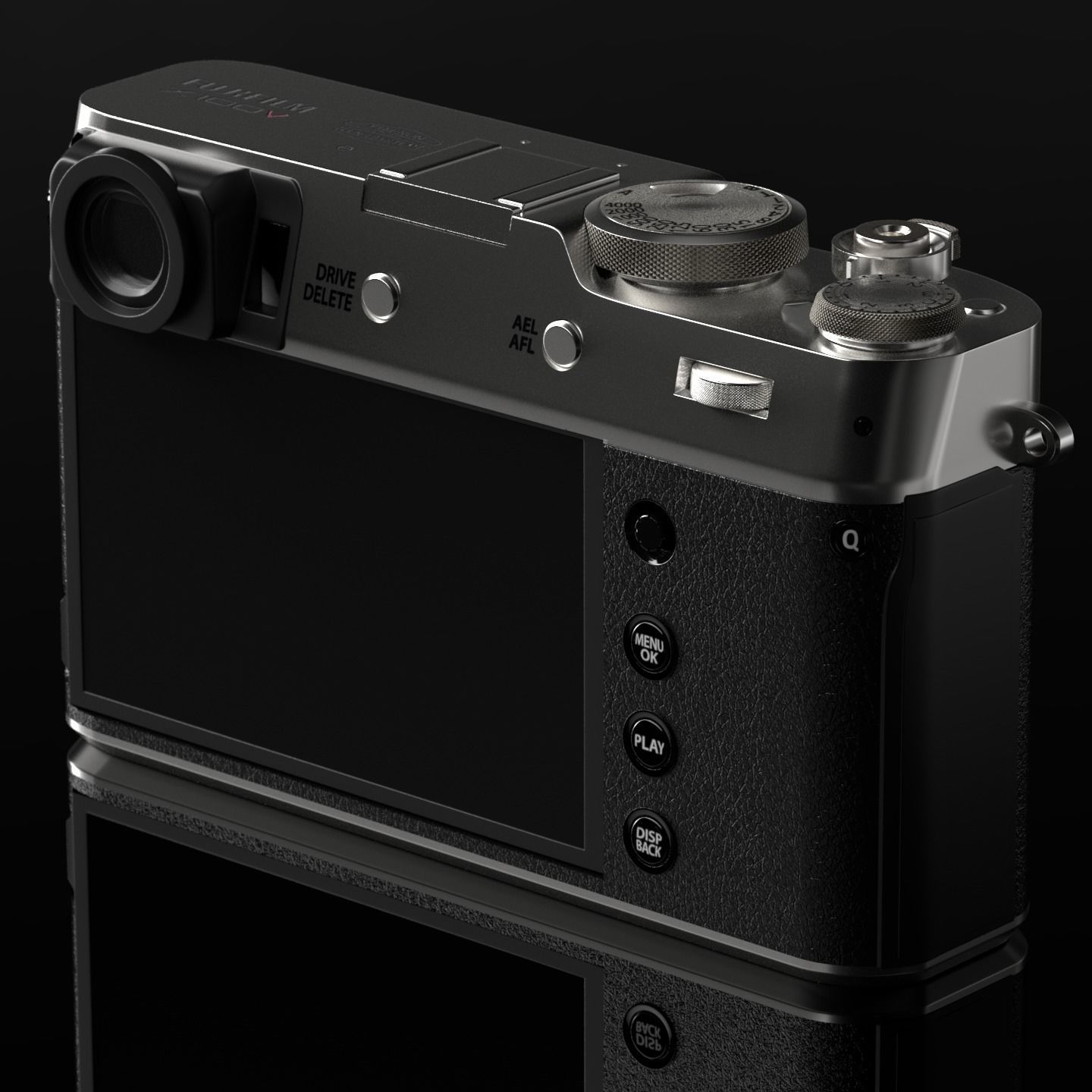FUJIFILM X100V Free 3D model_1