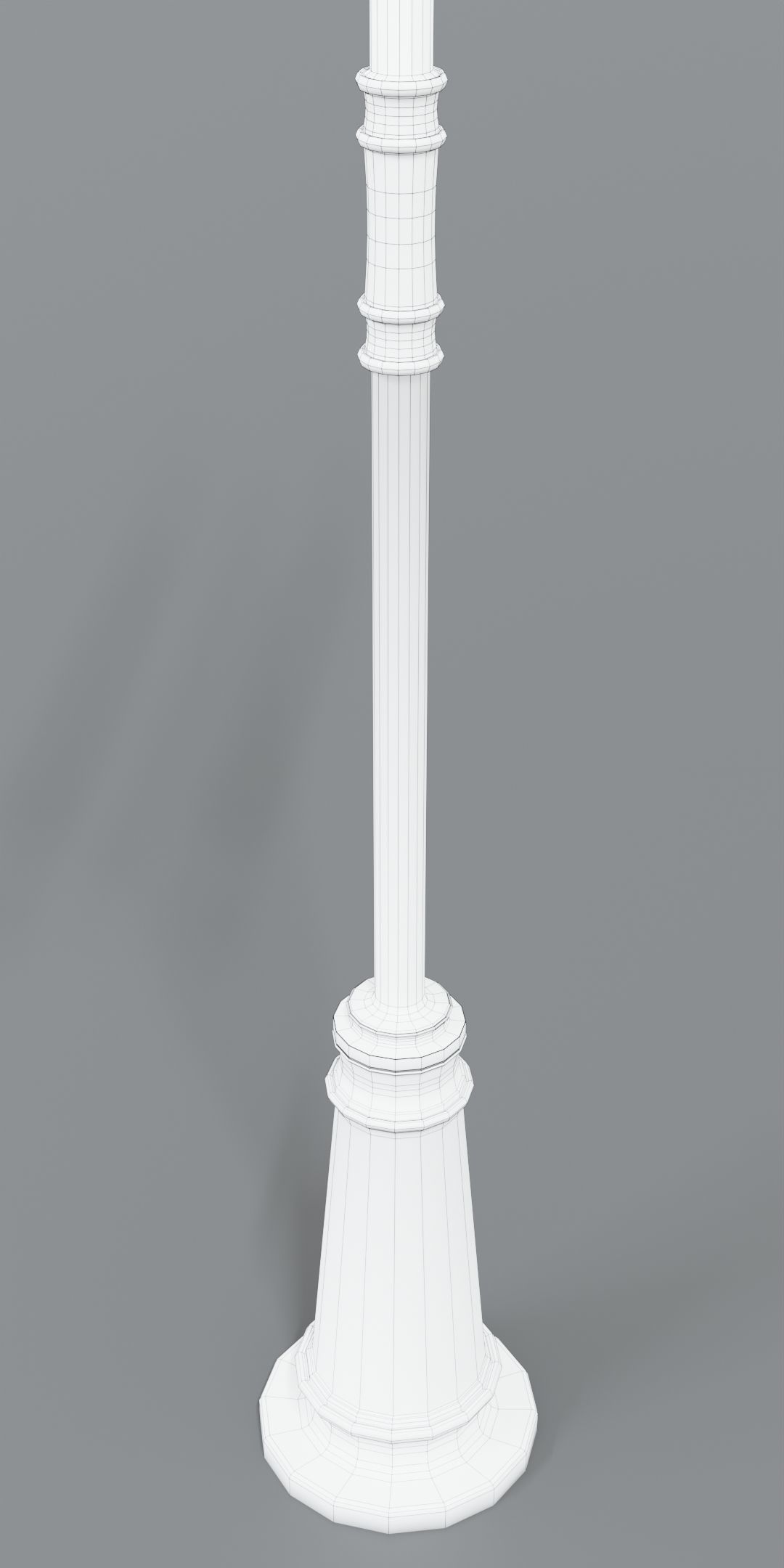 Street light Low-poly 3D model Low-poly 3D model_3