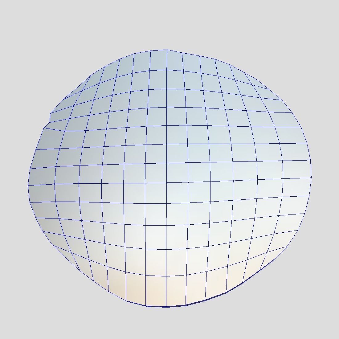 Gold Coin 4 Low-poly 3D model_3