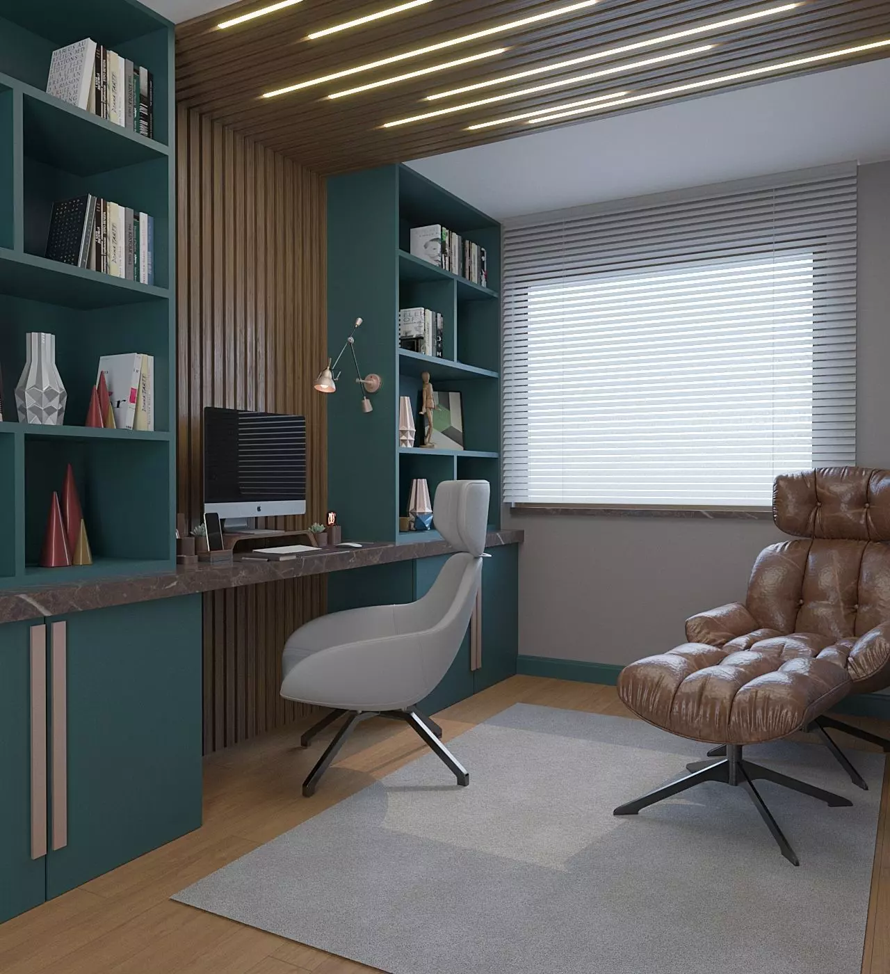 HOME OFFICE 3D model_0