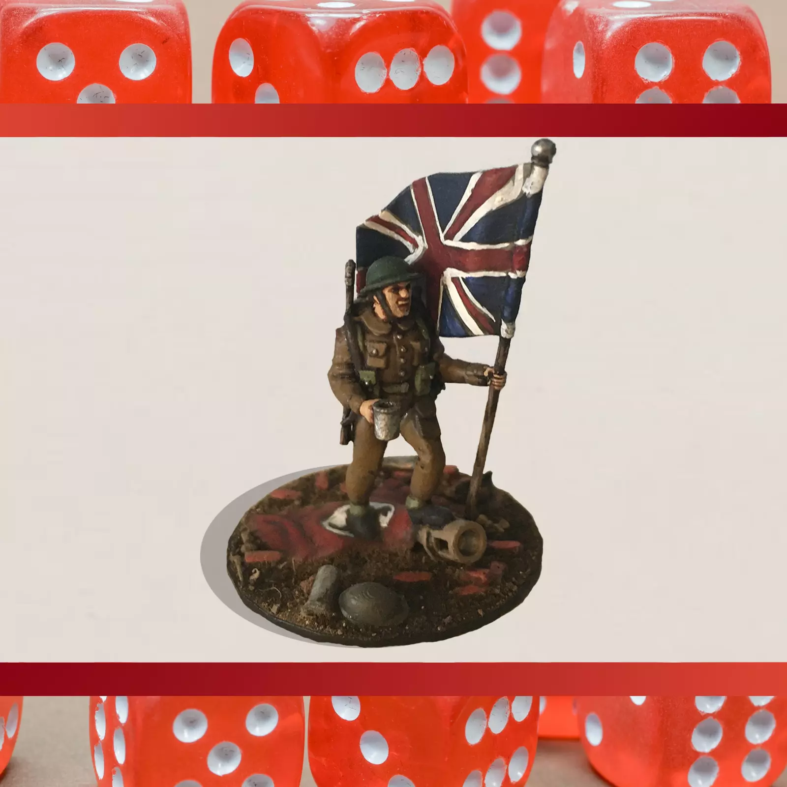 28MM BRITANNIA TRIUMPHANT BRITISH WW2 SOLDIER Free 3D print model