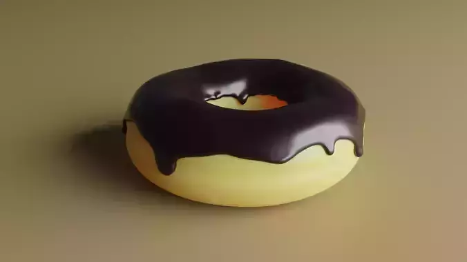 donut chocolate