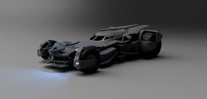 BATMOBILE2016 realistic 3D model STL model batmobile 3D print model