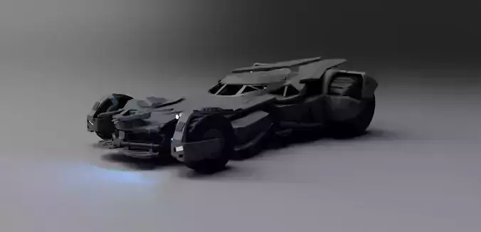BATMOBILE2016 realistic 3D model STL model batmobile
