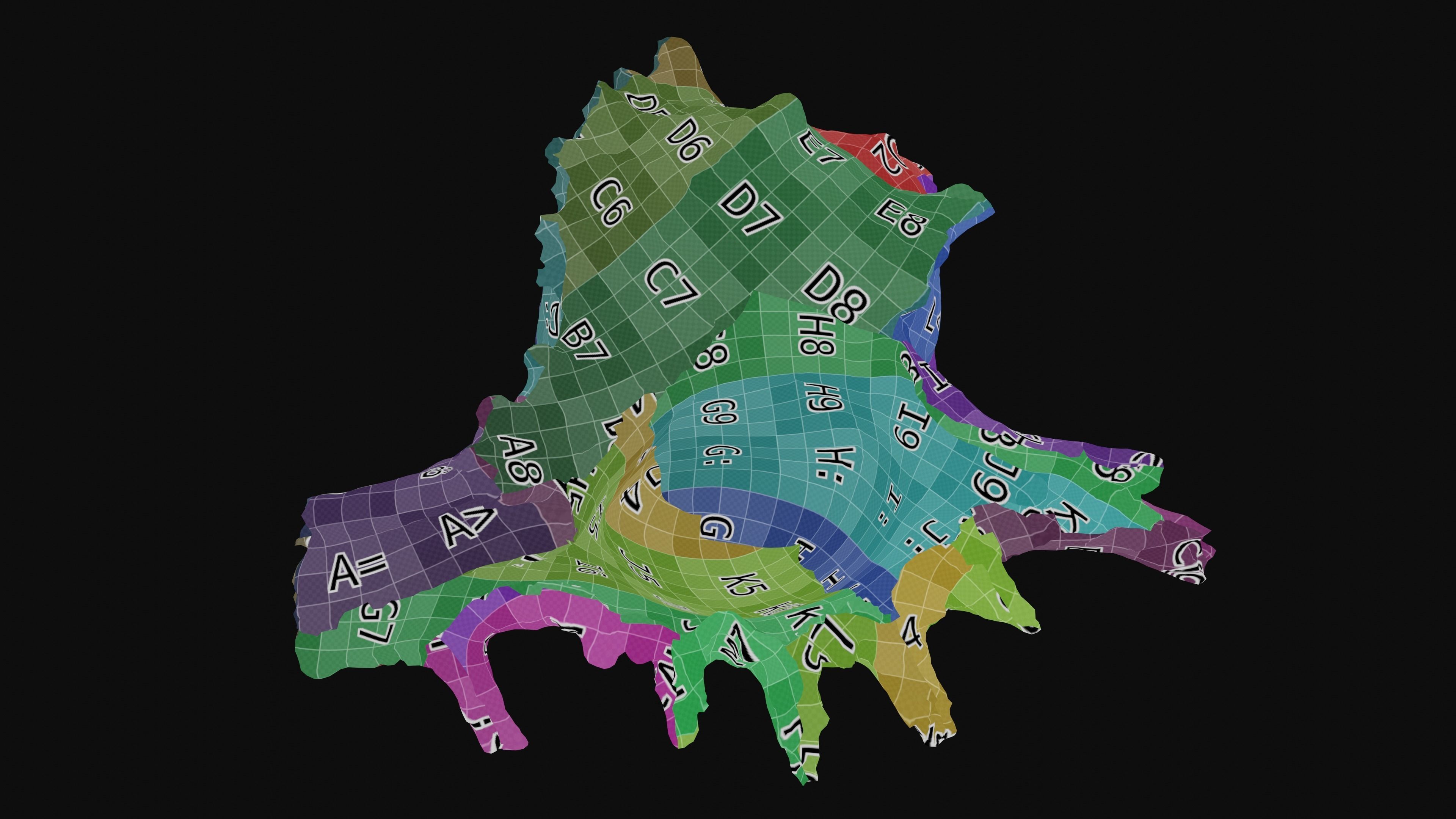 Murex Sea Shell Low-poly 3D model_39