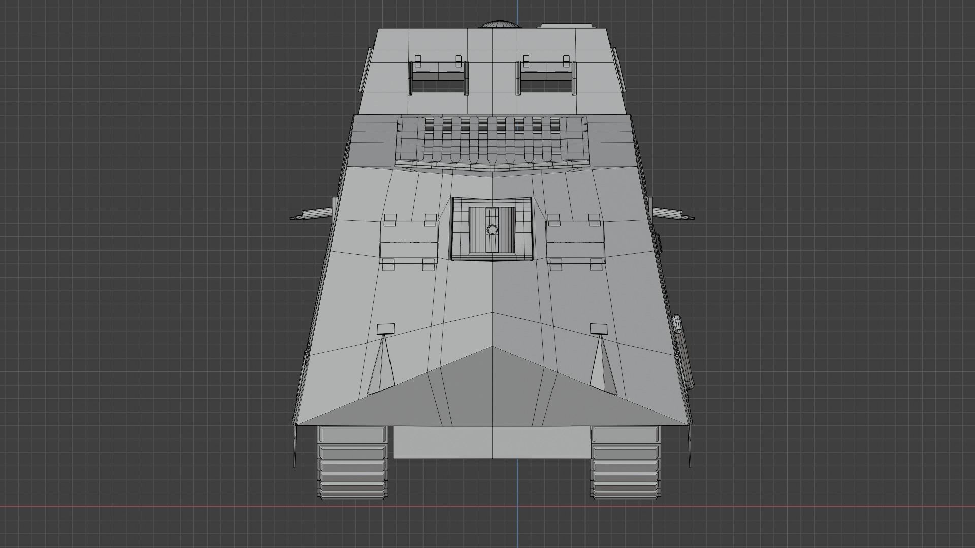 A7V Tank 3D model_6