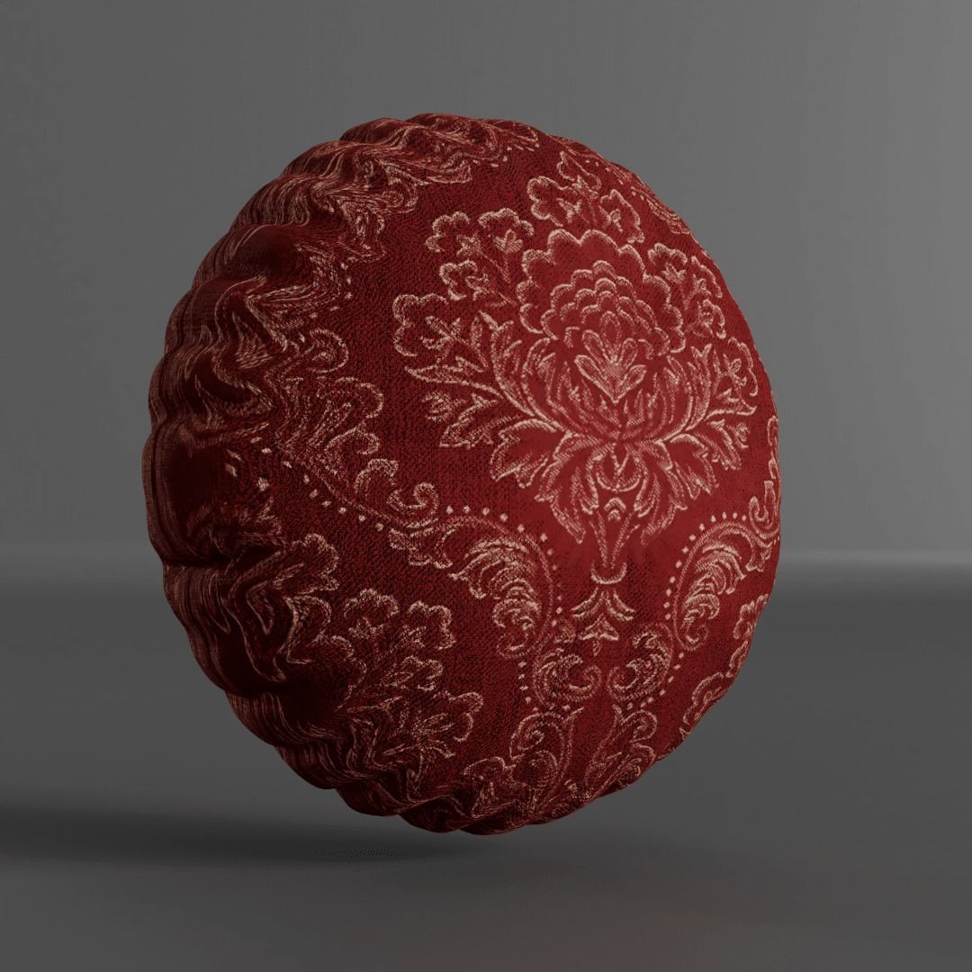 Pack of 8 Cushions 3D model_7