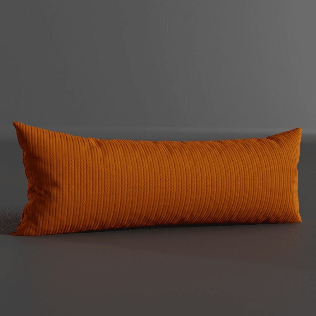 Pack of 8 Cushions 3D model_2