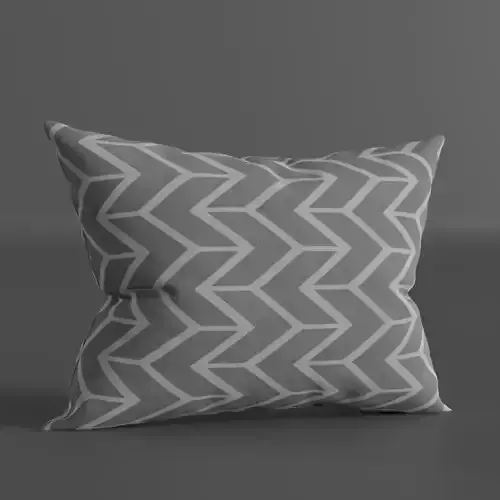 Pack of 8 Cushions 3D model