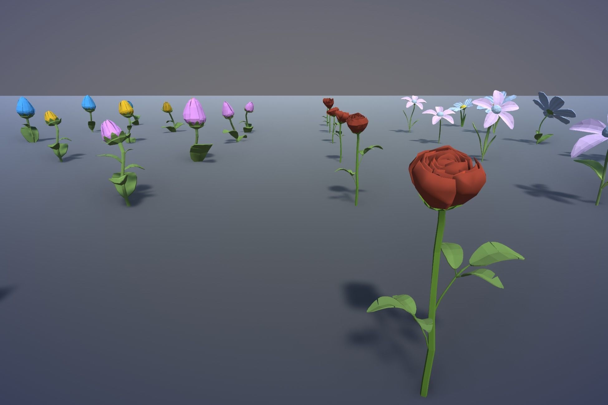 Low Poly Nature and Props Pack Low-poly 3D model_15