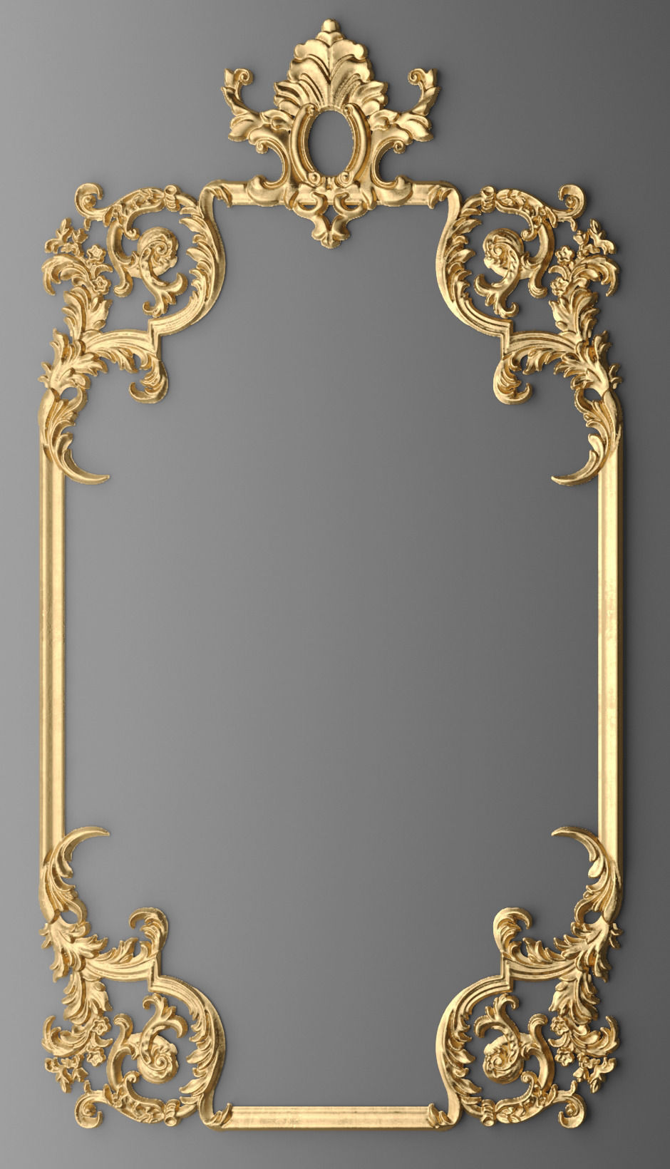 Frame molding 1 3D model_7