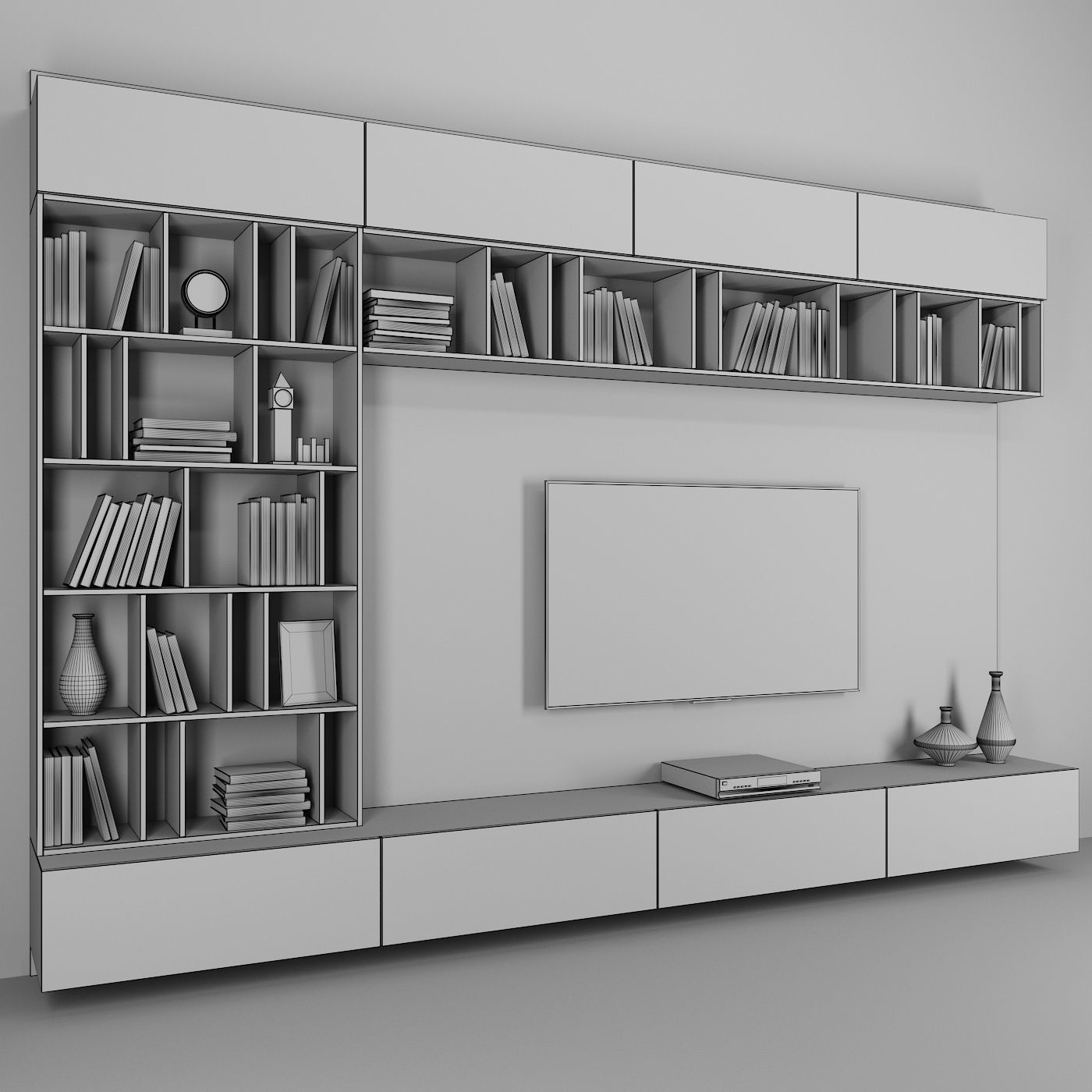 TV stend 1 3D model_6