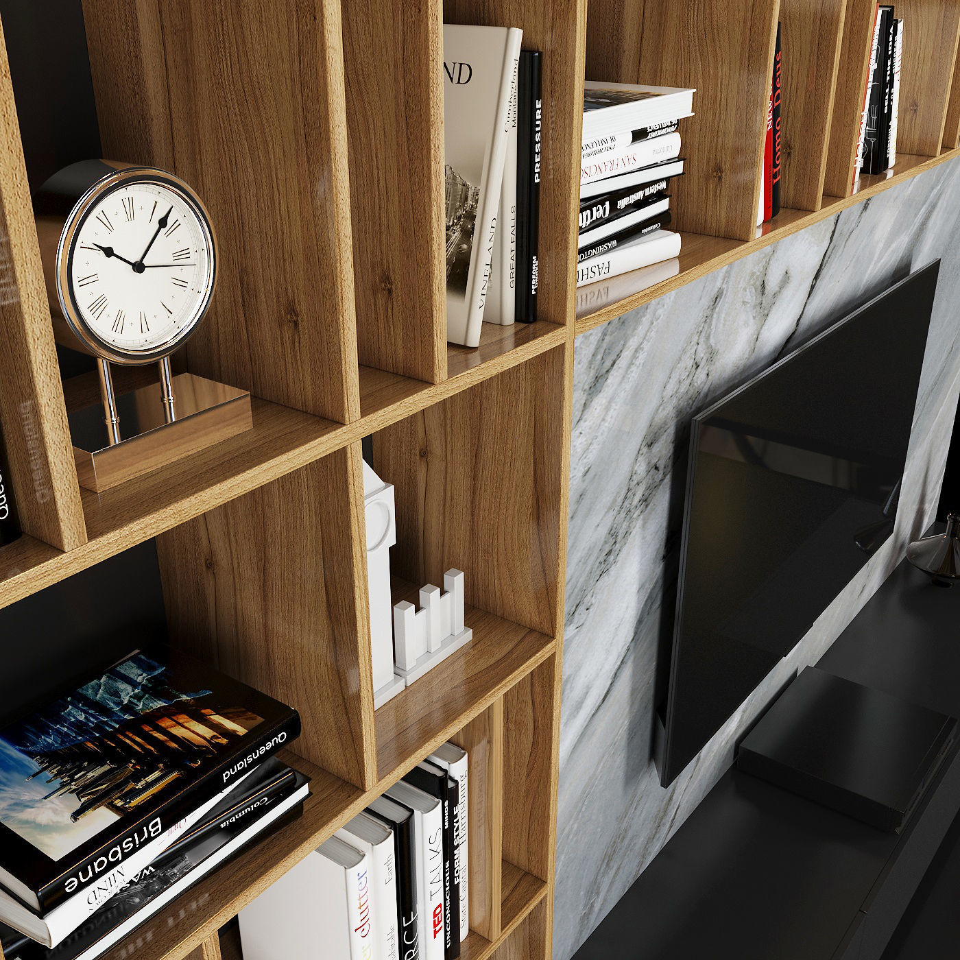 TV stend 1 3D model_4