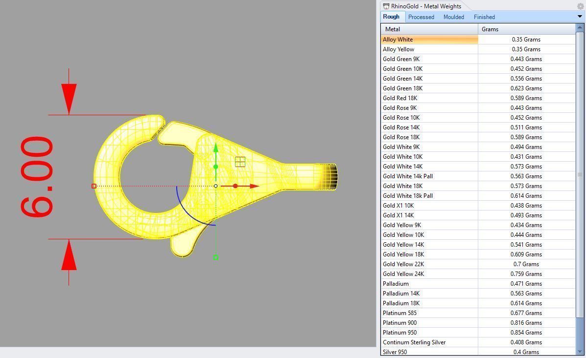 Lock  chain bracelet wristband LOBSTER CLASPS 3D print model_9