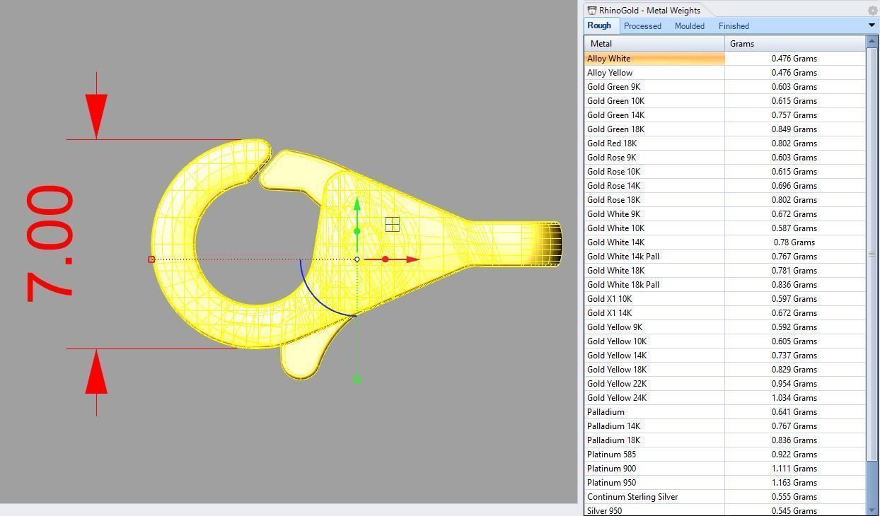 Lock  chain bracelet wristband LOBSTER CLASPS 3D print model_2