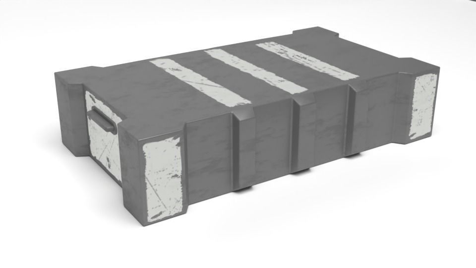 Death Star crate 1-6 scale Hottoys  Free 3D print model_2