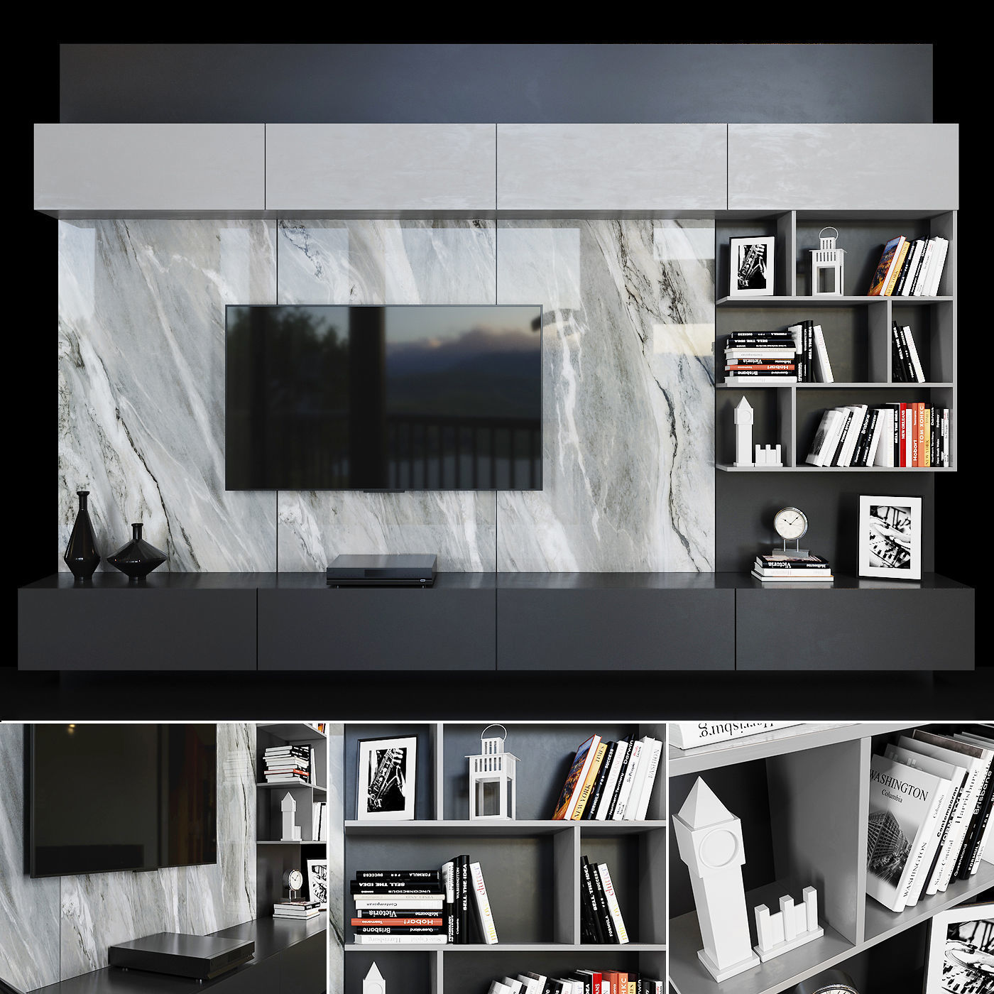 TV stend 7 3D model_0