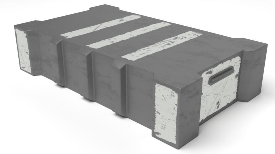 Death Star crate 1-48 scale Legion Free 3D print model_5