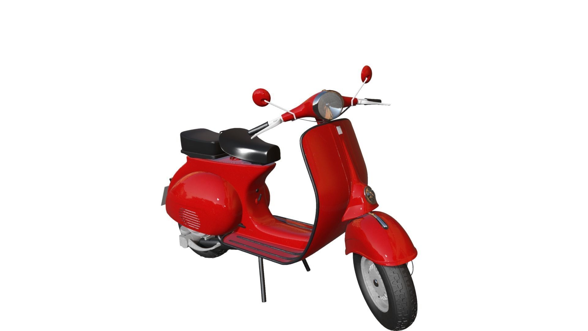 Scooter 3D model_7