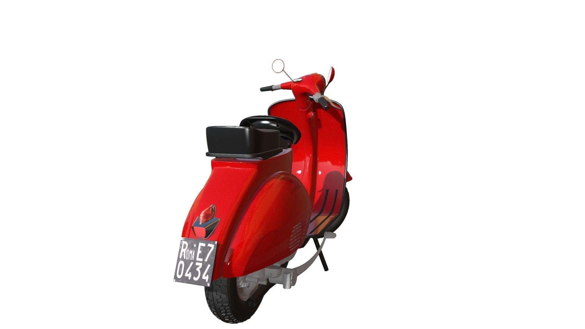 Scooter 3D model_2