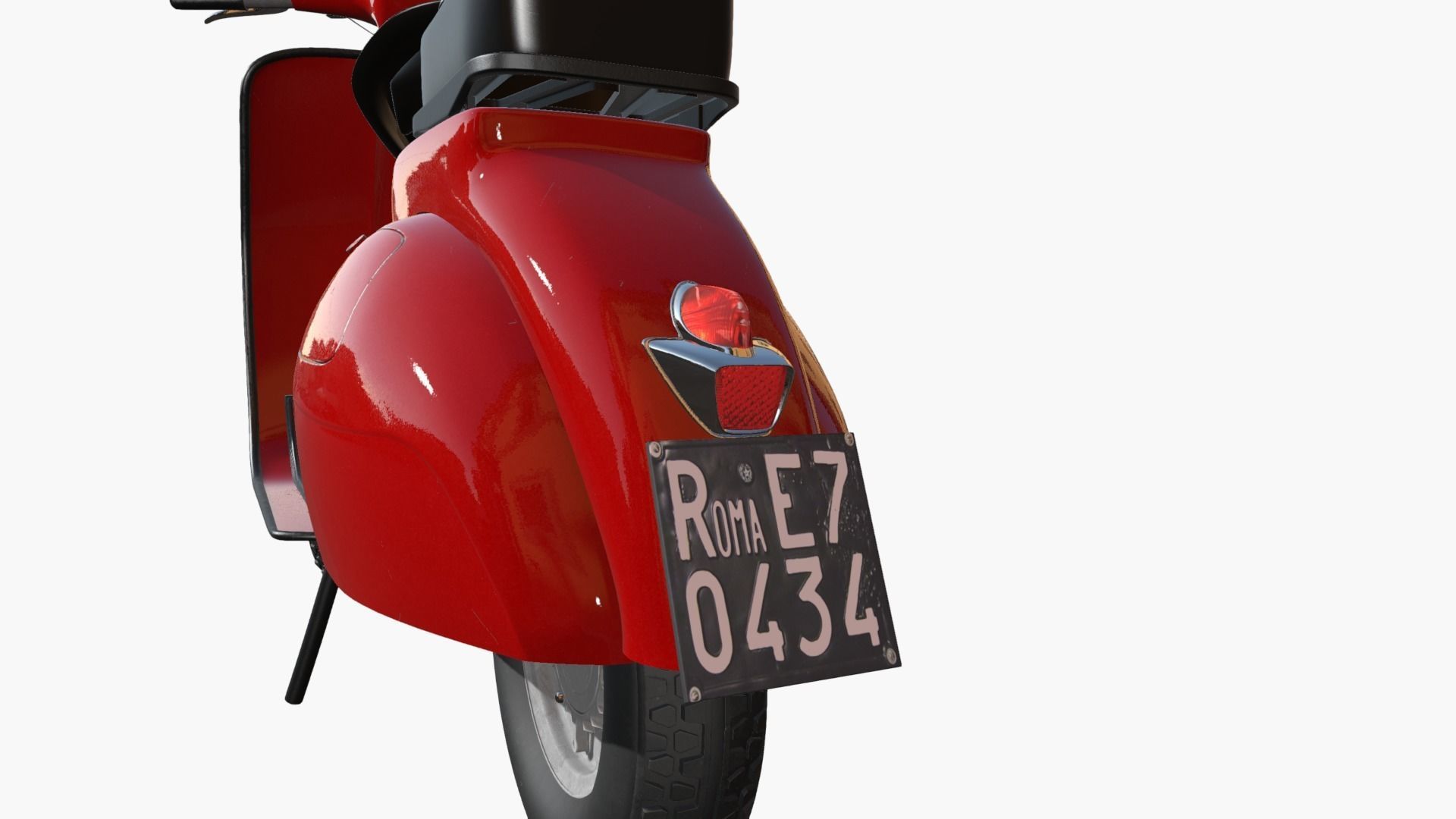 Scooter 3D model_5