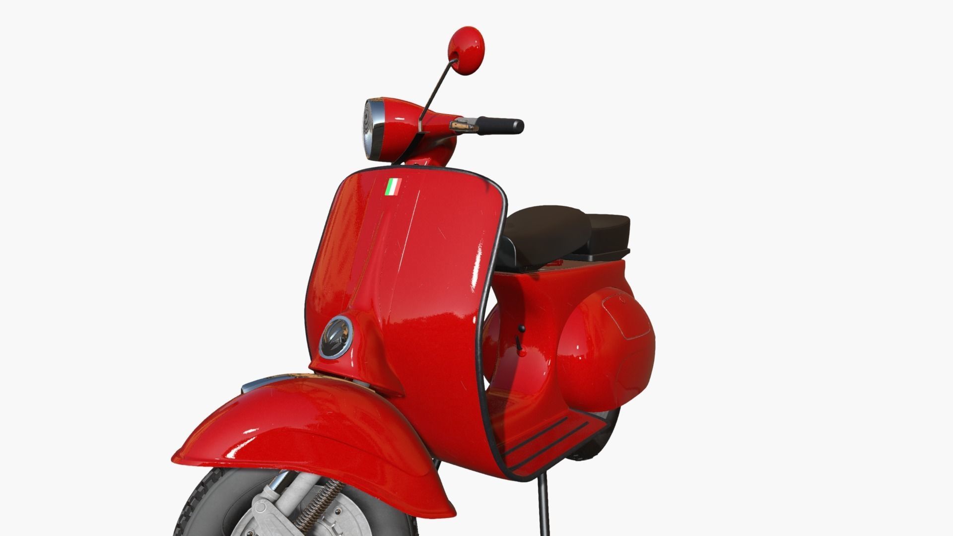 Scooter 3D model_1