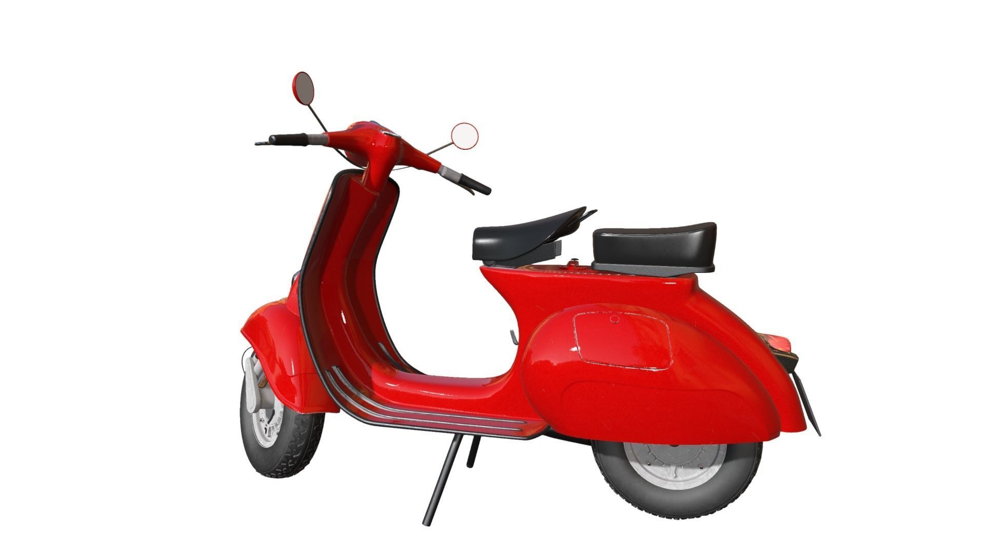 Scooter 3D model_3
