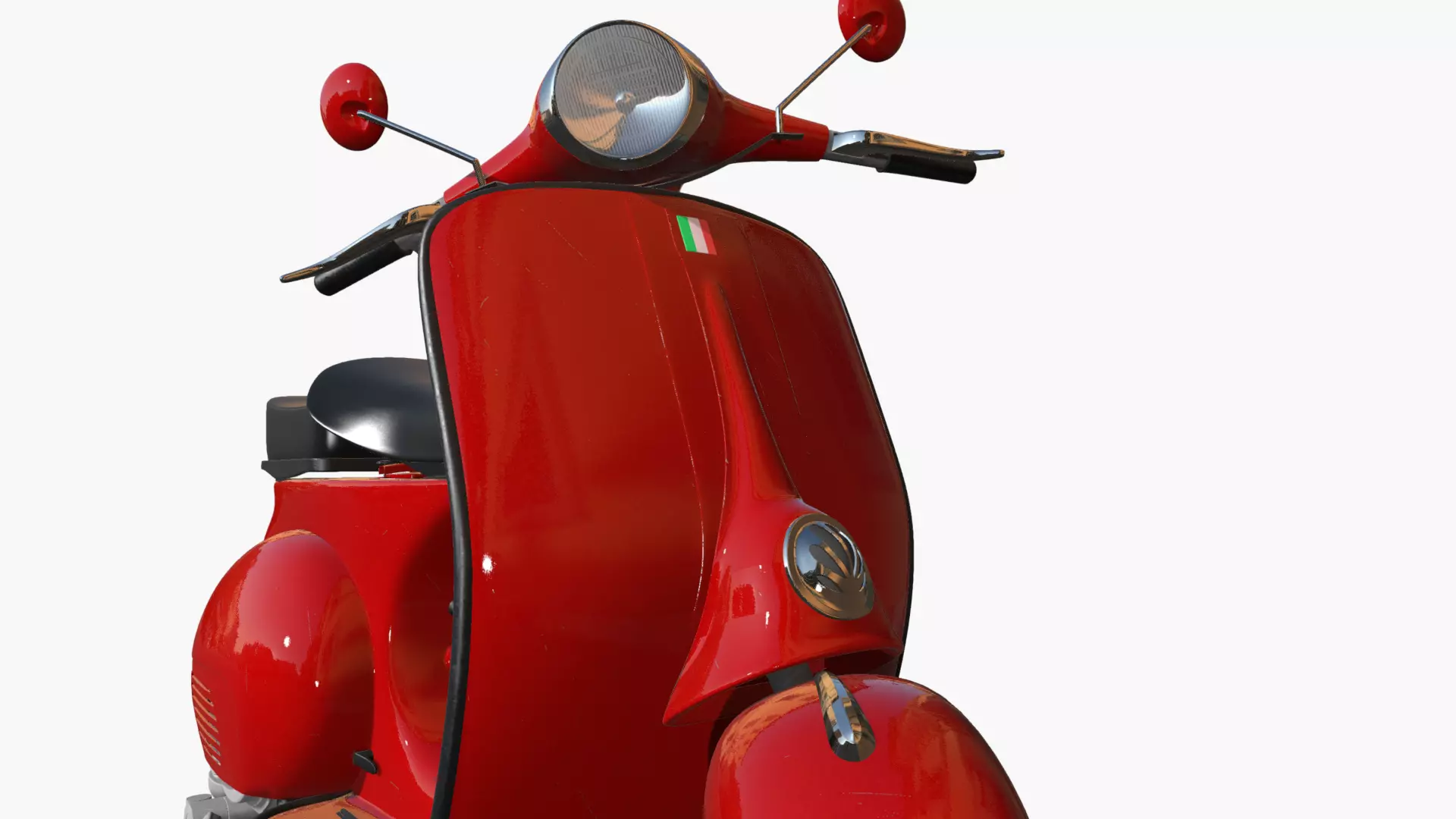 Scooter 3D model_0
