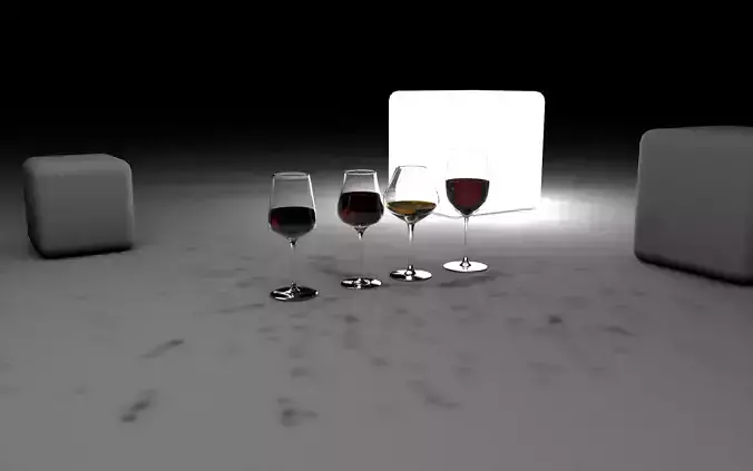 Wineglass set wine glass