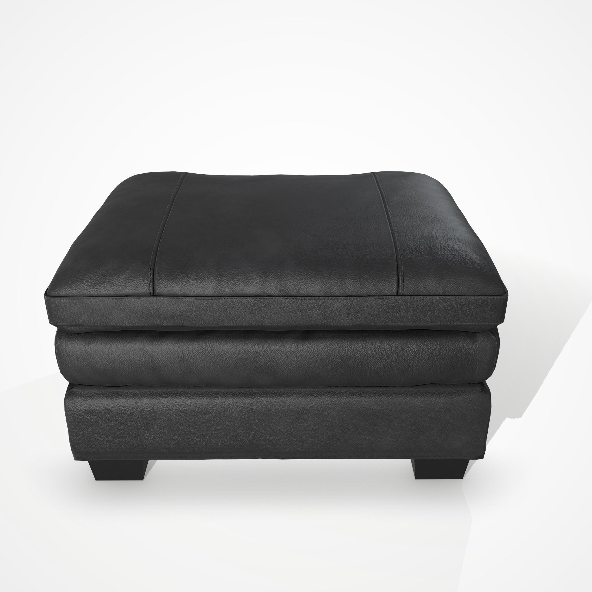 Gleason chair ottoman 3D model_2