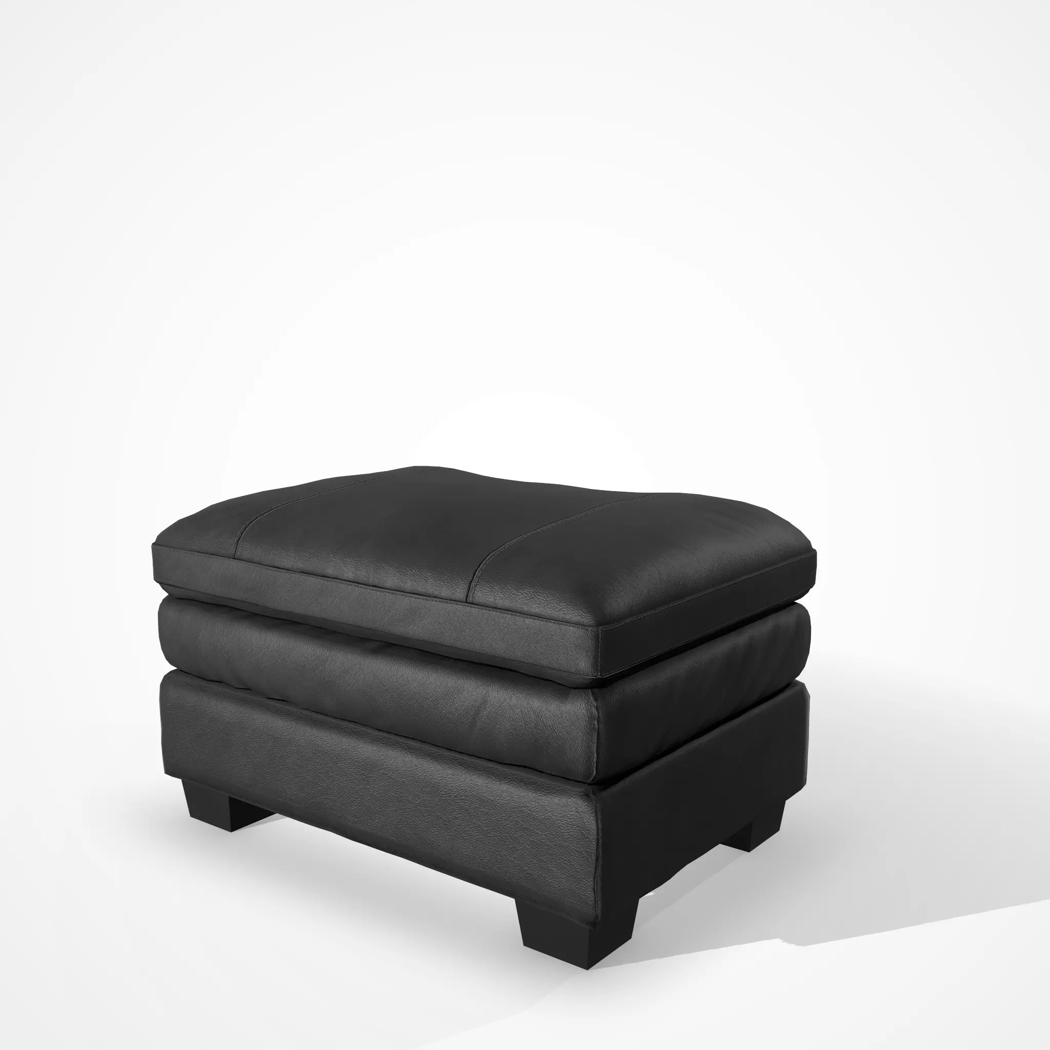 Gleason chair ottoman 3D model_0