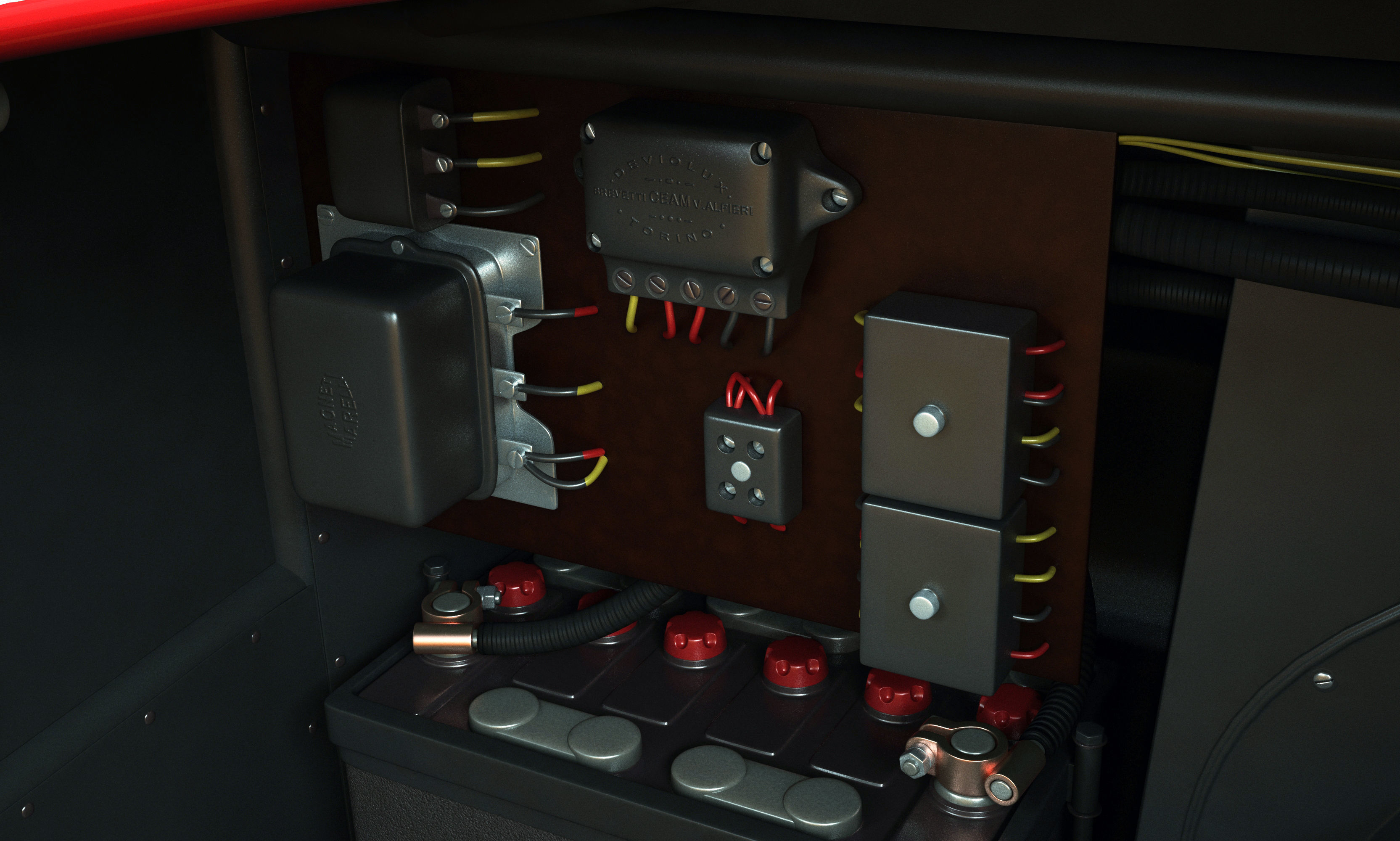 Ferrari 625 TRC Spider - 0680 MDTR 3D model_78