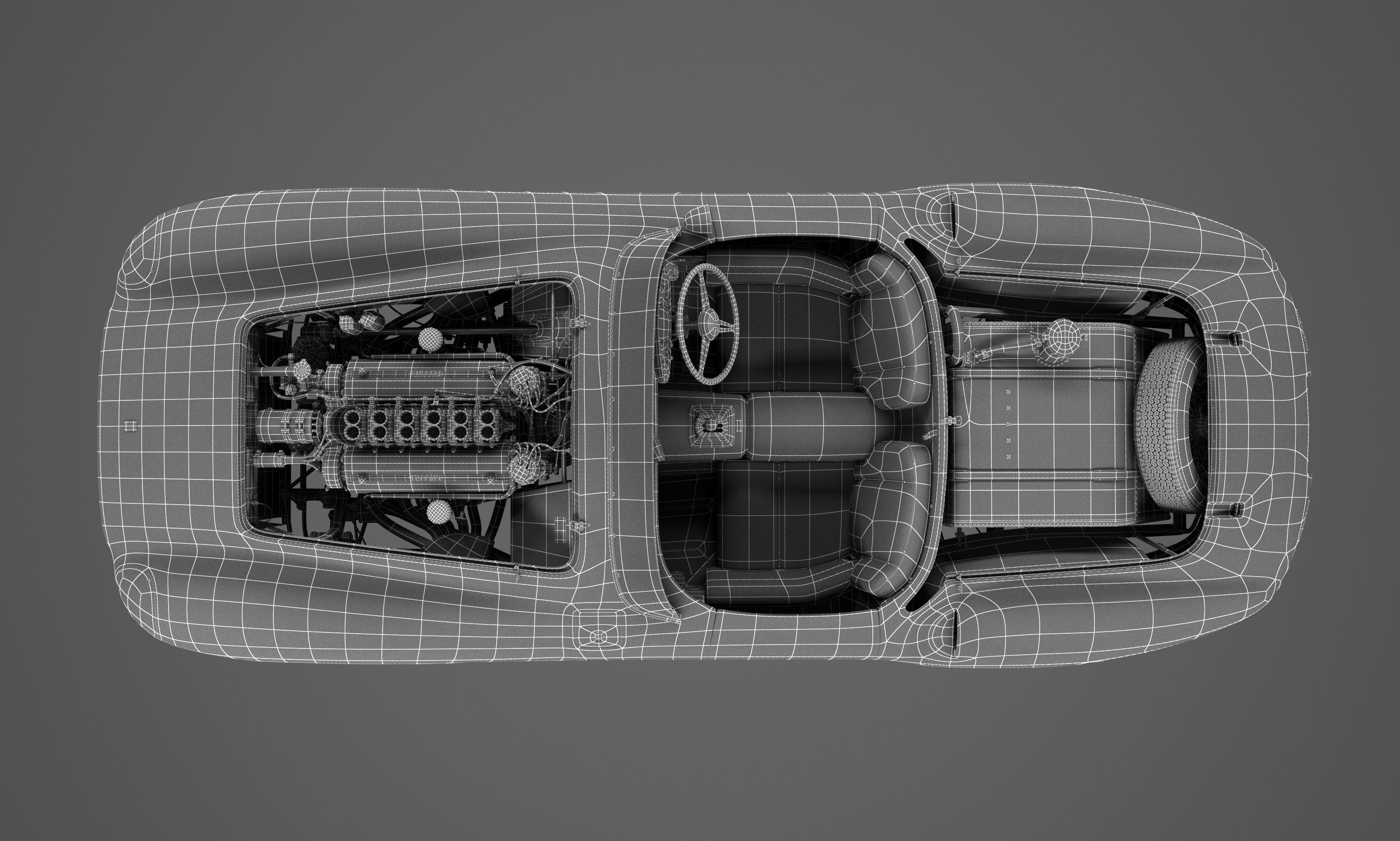 Ferrari 625 TRC Spider - 0680 MDTR 3D model_33