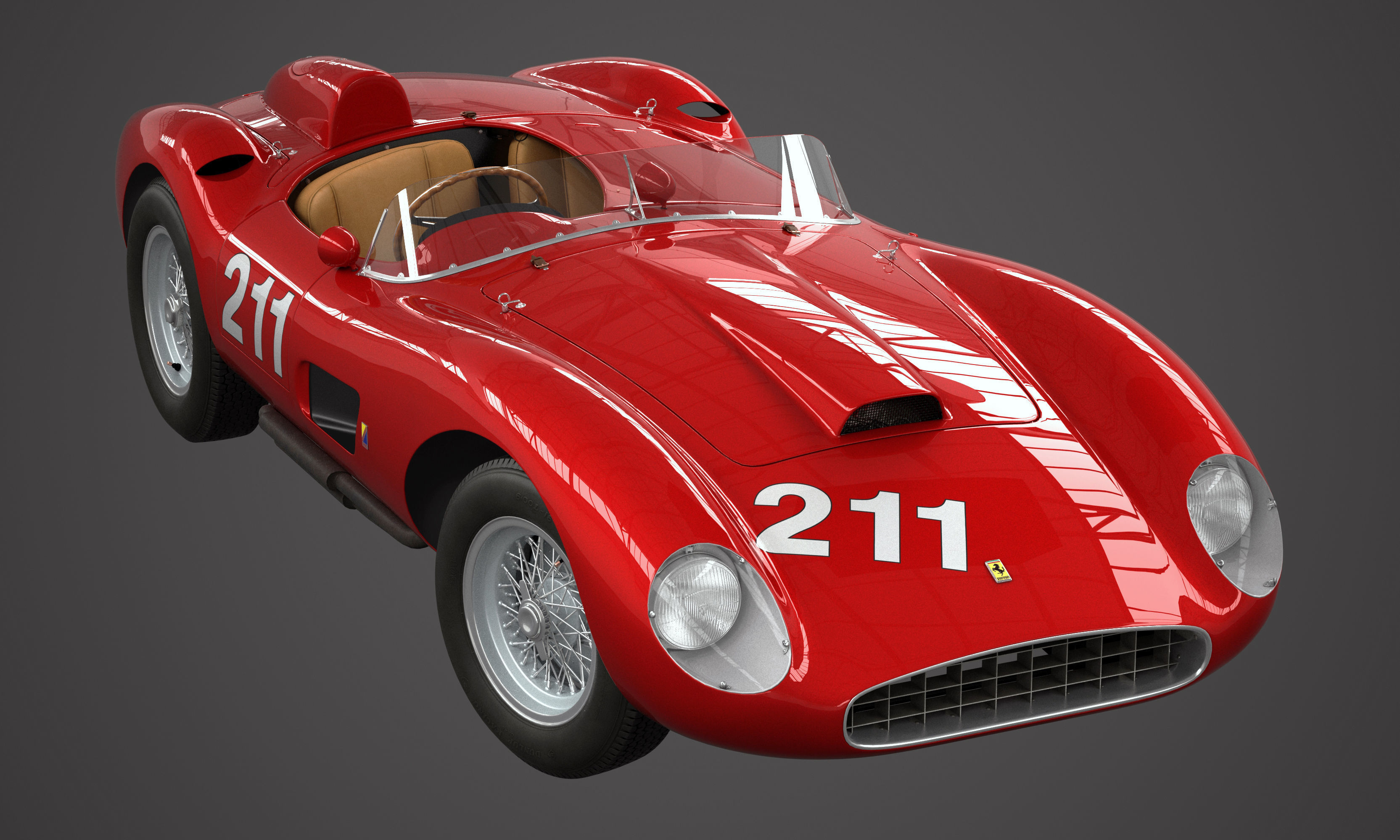 Ferrari 625 TRC Spider - 0680 MDTR 3D model_2