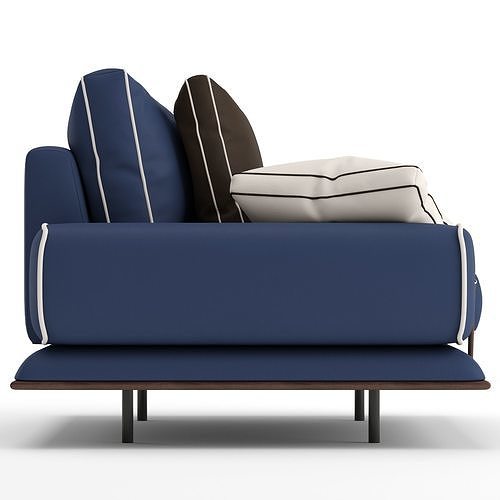 Turri Blues armchair 3D model 3