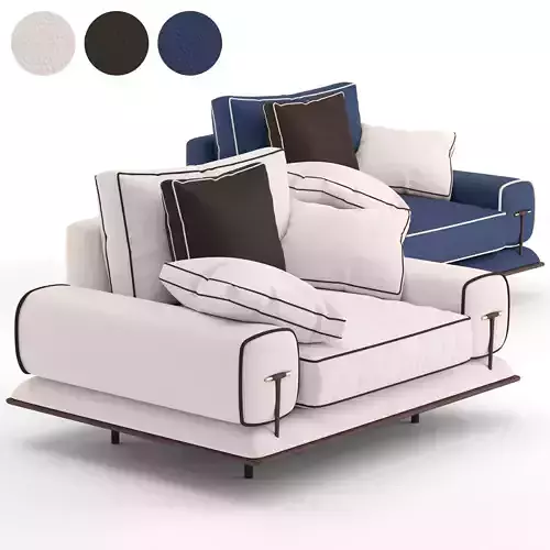 Turri Blues armchair
