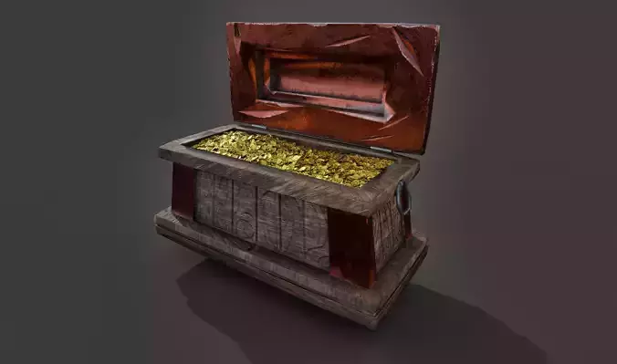 Treasure Chest game asset