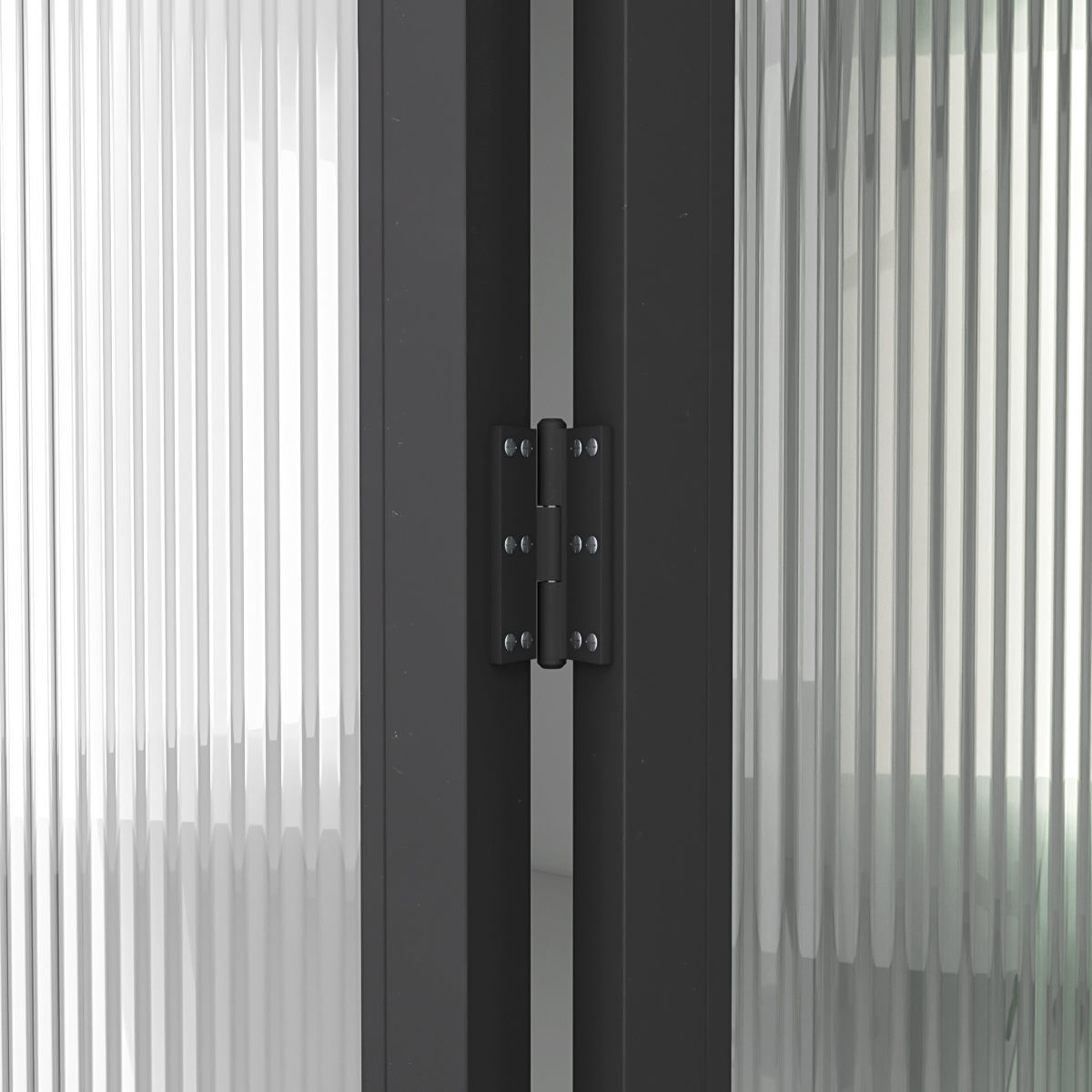 Aluminium door 3 3D model_3