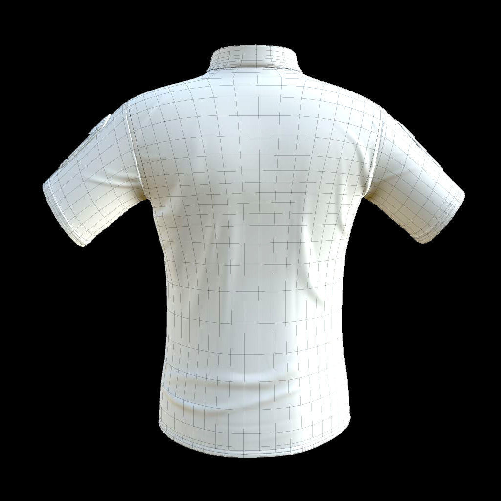 Velocity Systems Mens BOSS Rugby Tactical Shirt PBR Low-poly 3D model_8