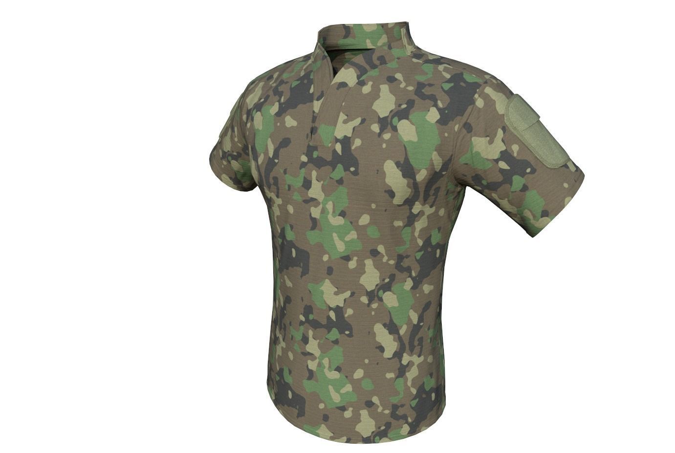 Velocity Systems Mens BOSS Rugby Tactical Shirt PBR Low-poly 3D model_50