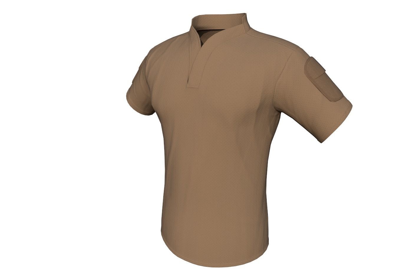 Velocity Systems Mens BOSS Rugby Tactical Shirt PBR Low-poly 3D model_23