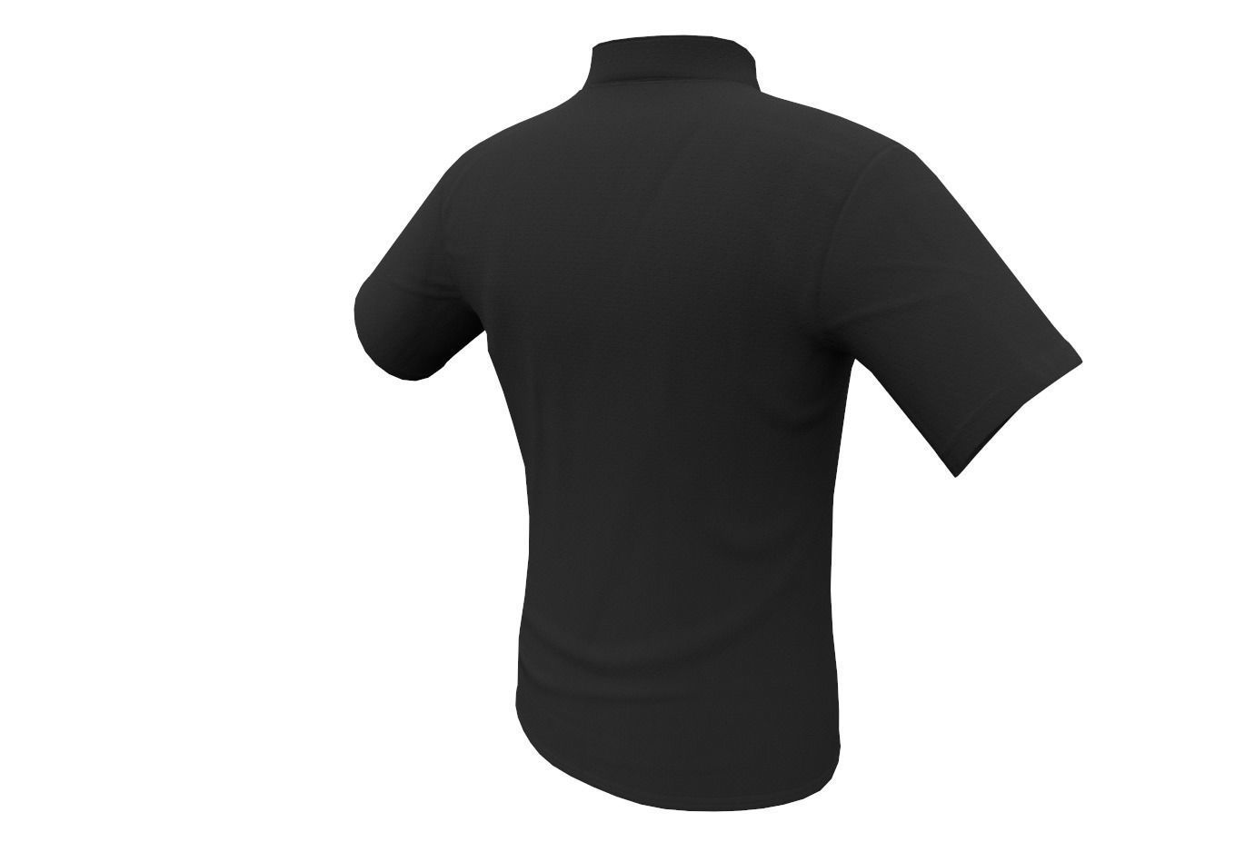 Velocity Systems Mens BOSS Rugby Tactical Shirt PBR Low-poly 3D model_49