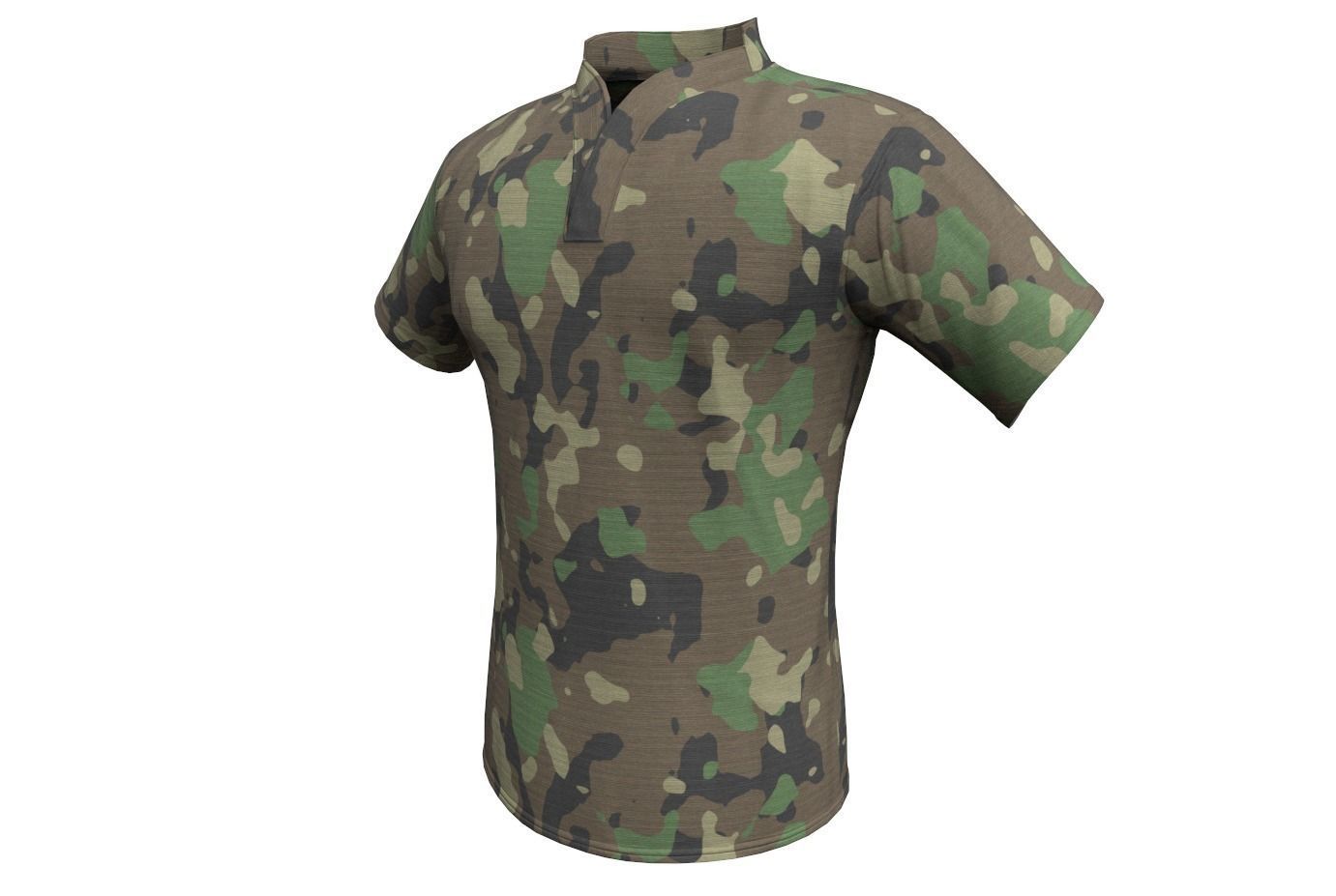 Velocity Systems Mens BOSS Rugby Tactical Shirt PBR Low-poly 3D model_73